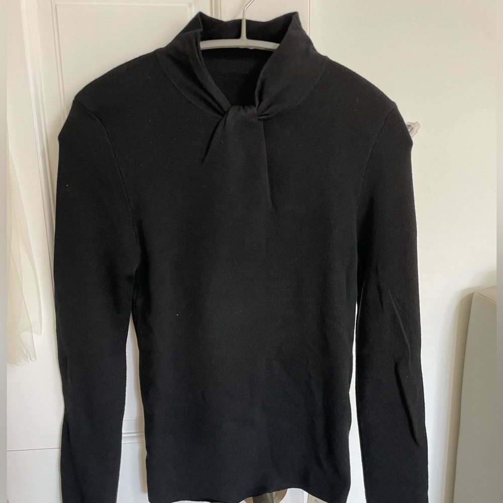 Black sweater